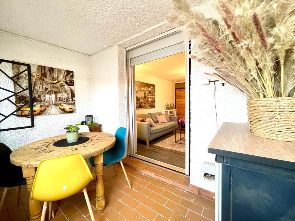Perle Du Rivage - Plage 50M, Clim, Wifi, 2 Pers Fos-sur-Mer Esterno foto