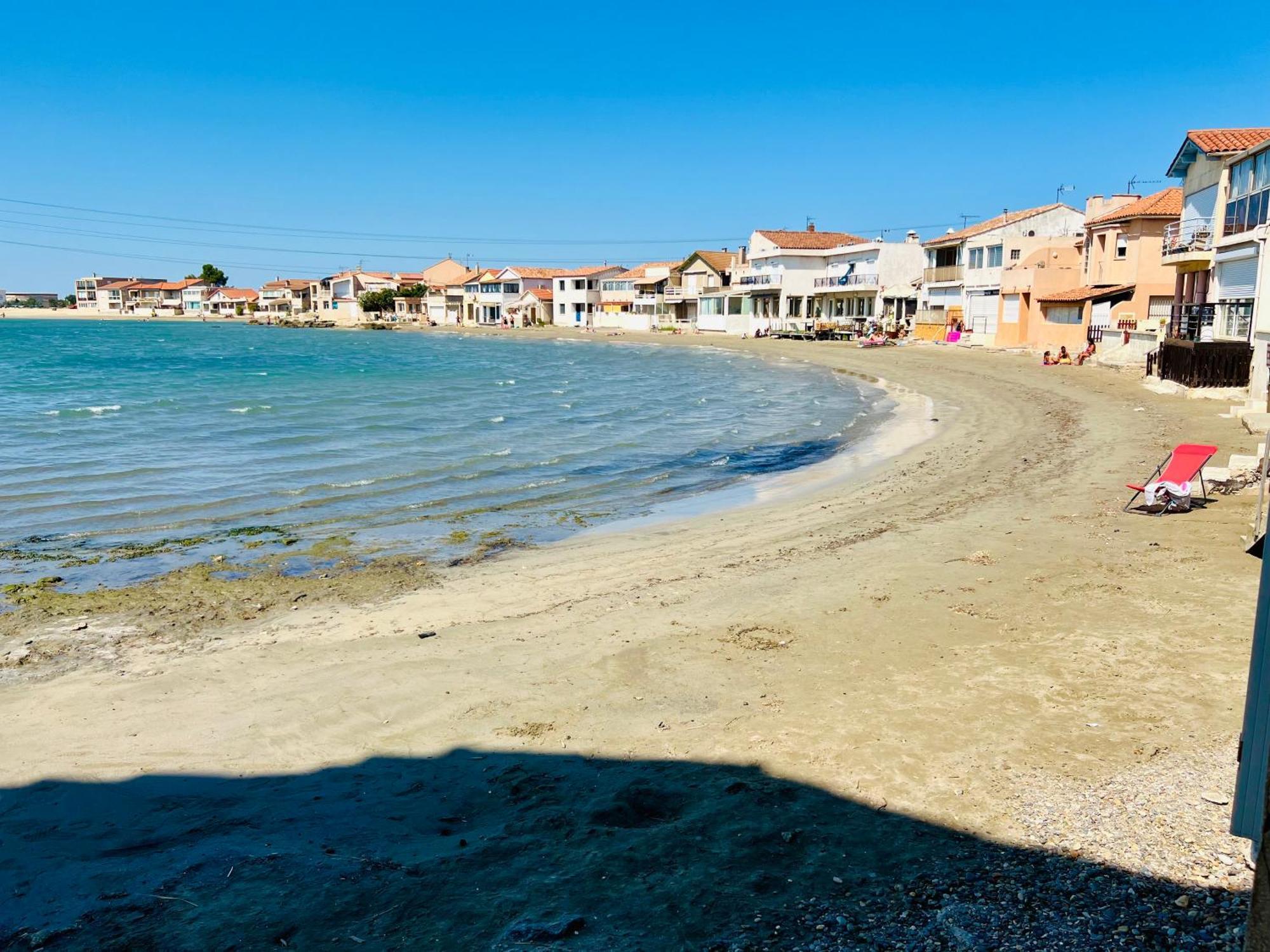 Perle Du Rivage - Plage 50M, Clim, Wifi, 2 Pers Fos-sur-Mer Esterno foto