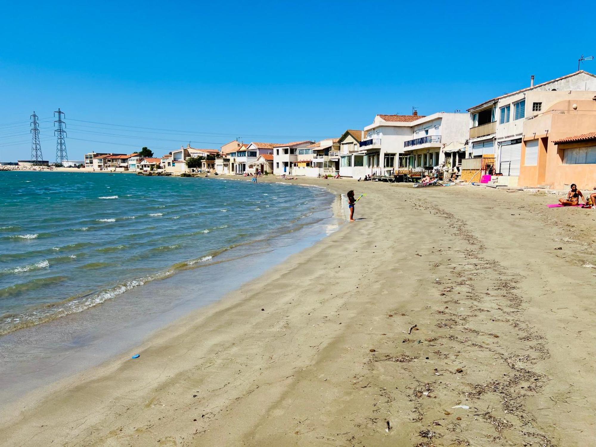 Perle Du Rivage - Plage 50M, Clim, Wifi, 2 Pers Fos-sur-Mer Esterno foto