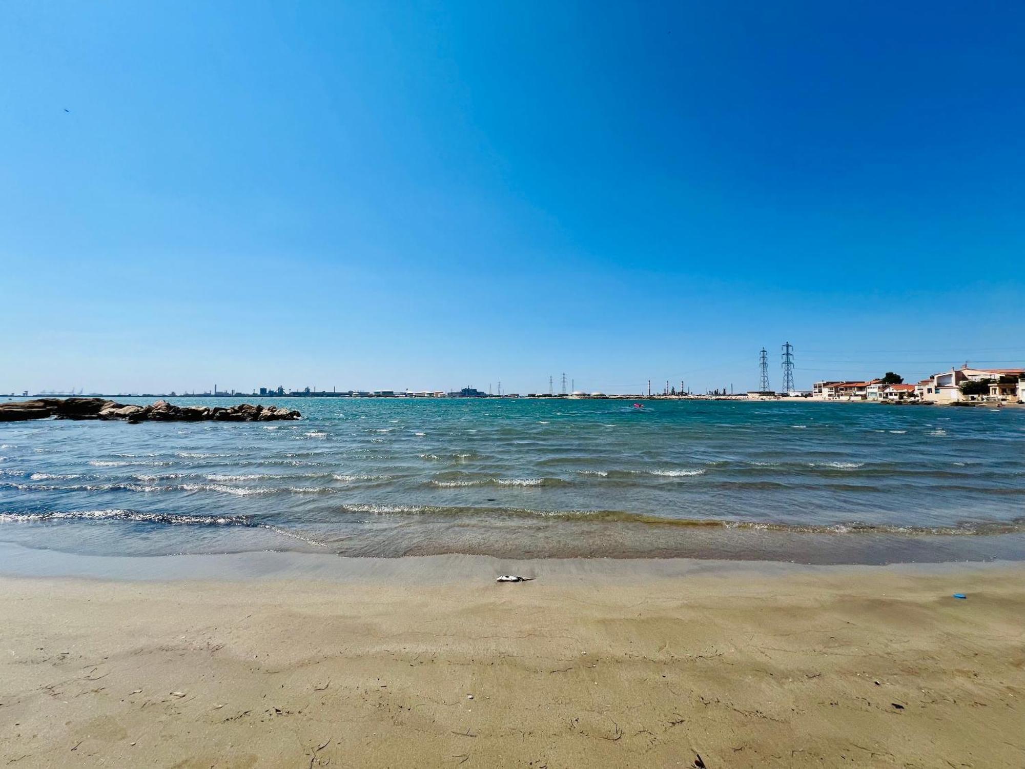 Perle Du Rivage - Plage 50M, Clim, Wifi, 2 Pers Fos-sur-Mer Esterno foto